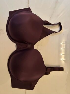 Soma Full-Coverage/Balconette Smooth Bra in Deep Plum